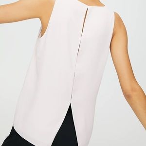 Aritizia Babaton Maddox beige blouse size small